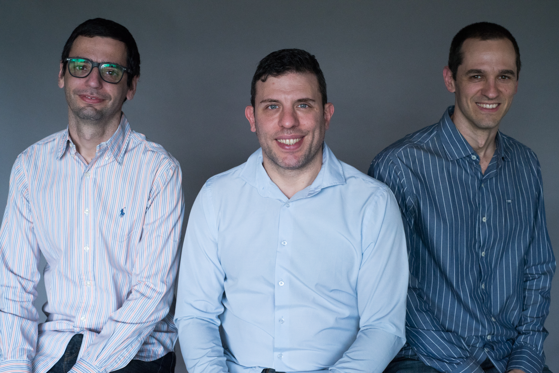 Guido, Javier y Facundo Co-Fundadores de TheEye Guido, Javier y Facundo Co-Fundadores de TheEye