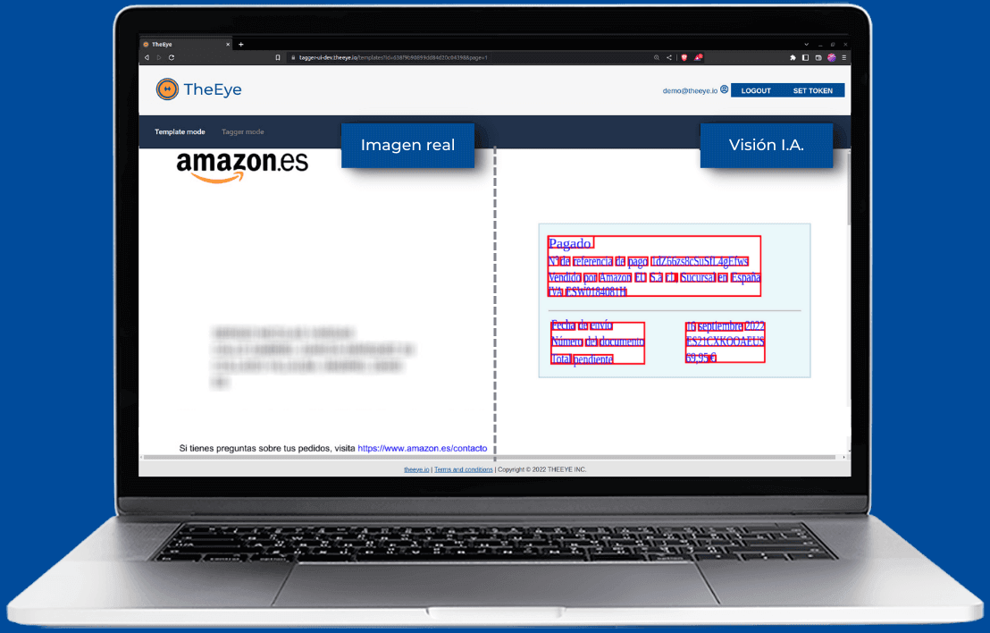 Lectura de facturas y comprobantes con IA Intelgiencia Artificial